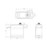 SRT W25 HV Digital Waterproof Servo SRTW25 - Image 4