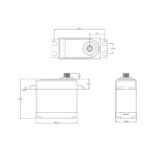SRT W35 HV Coreless Waterproof Servo SRTW35 - Image 2