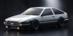 Kyosho Fazer D2 Toyota Sprinter Trueno AE86 White 1/10th Drift Readyset 34501B - Image 8