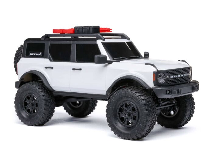 Axial 1/24 SCX24 Ford Bronco 4X4 RTR (inc Battery & Charger) White AXI00006V2T4 - Image 13