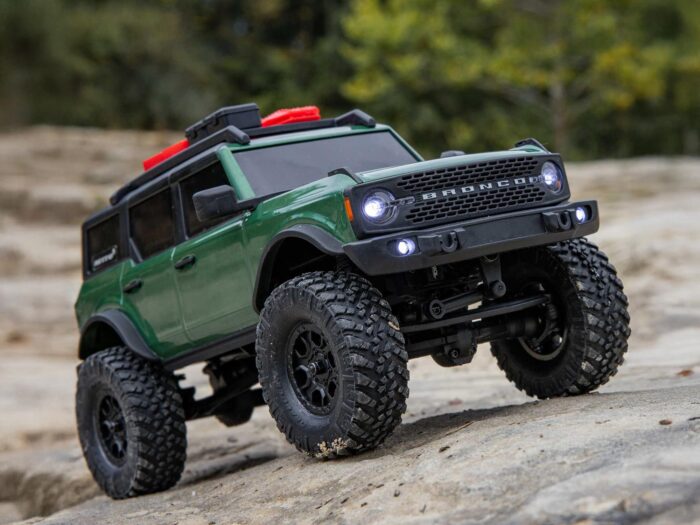 Axial 1/24 SCX24 Ford Bronco 4X4 RTR (inc Battery & Charger) Green AXI00006V2T5 - Image 4