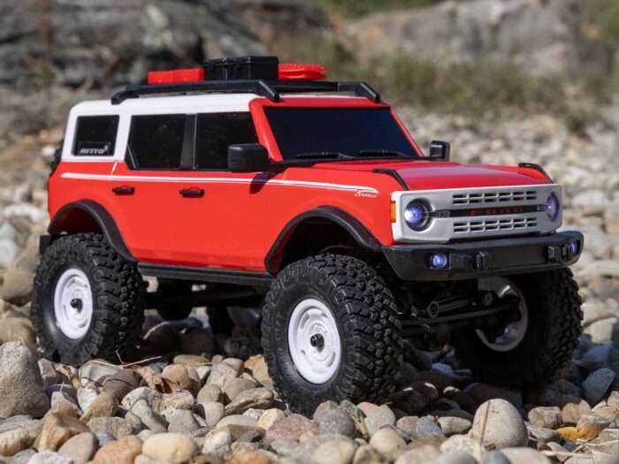 Axial 1/24 SCX24 Ford Bronco 4X4 RTR (inc Battery & Charger) Red AXI00006V2T6 - Image 4