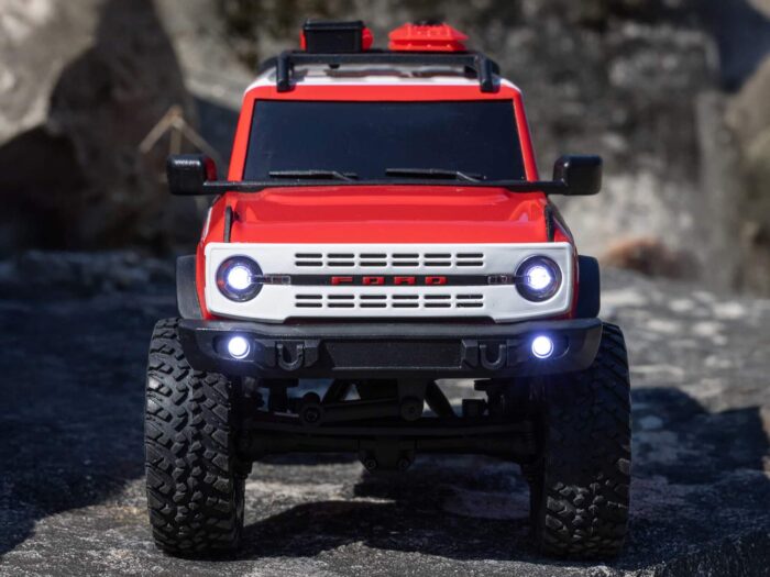 Axial 1/24 SCX24 Ford Bronco 4X4 RTR (inc Battery & Charger) Red AXI00006V2T6 - Image 5