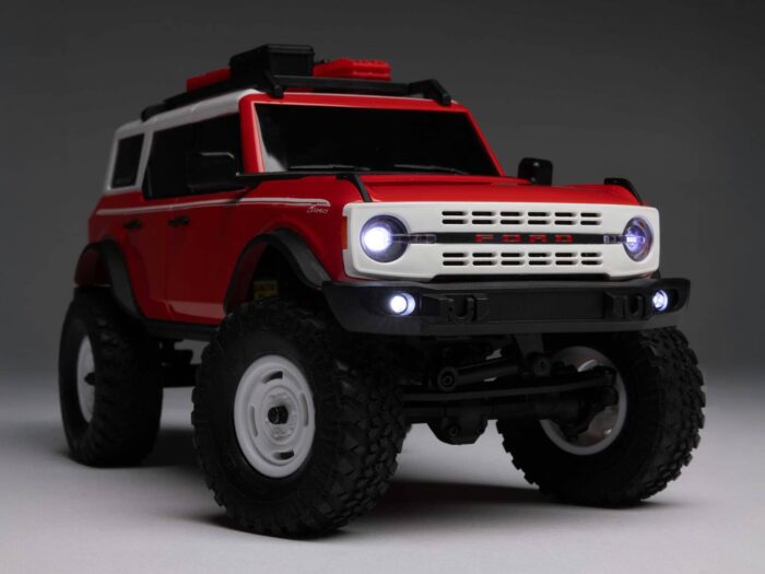 Axial 1/24 SCX24 Ford Bronco 4X4 RTR (inc Battery & Charger) Red AXI00006V2T6 - Image 9