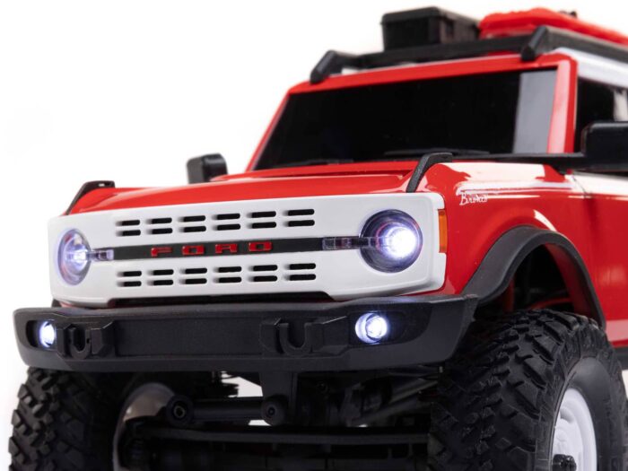 Axial 1/24 SCX24 Ford Bronco 4X4 RTR (inc Battery & Charger) Red AXI00006V2T6 - Image 10