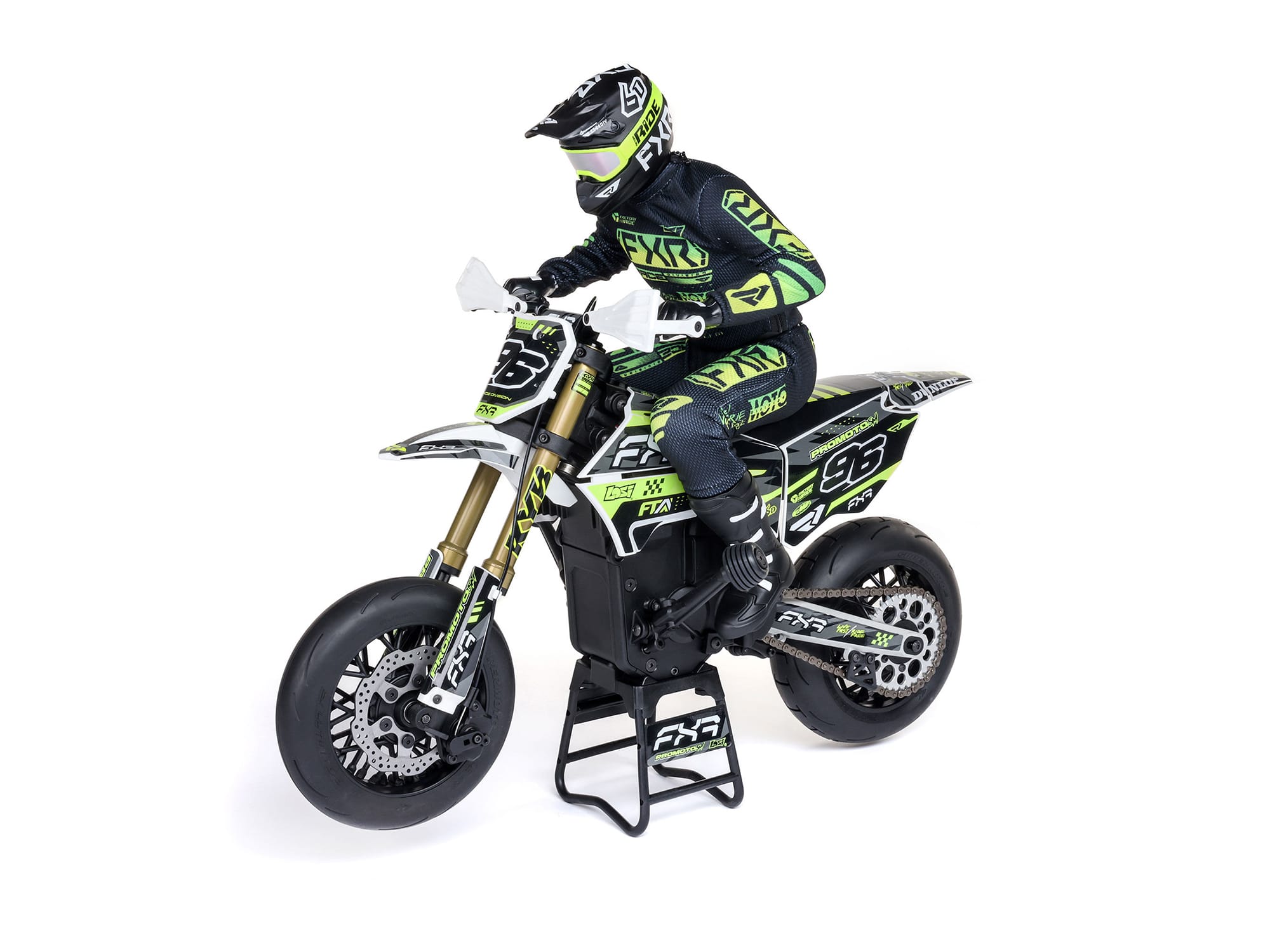 C-LOS-2272 Losi 1/4 Promoto-SM FXR Supermoto Motorcycle RTR Basic LOS-2272 - Image 1