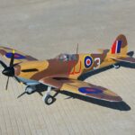Xfly Supermarine Spitfire MkIX Brown 1200mm Without Tx/Rx/Batt XF123P-B