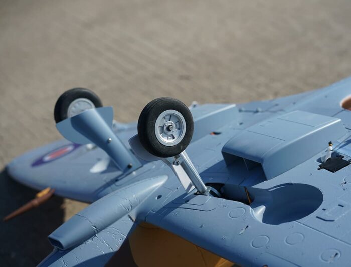 Xfly Supermarine Spitfire MkIX Green 1200mm Without Tx/Rx/Batt