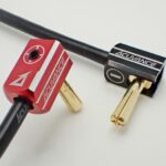 Acuvance OP15133 Radiation Connector set 4mm BLACK & RED 60708