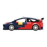 CaDA 2008 Citroen C4 WRC - 296 pcs C55033W - Image 3