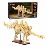 CaDA Dinosaur Fossils: Stegosaurus - 297 pcs C59012W - Image 7