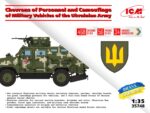 ICM Chevrons of Personnel & Camouflage of Military Vehic Ukrain Army ICM35748
