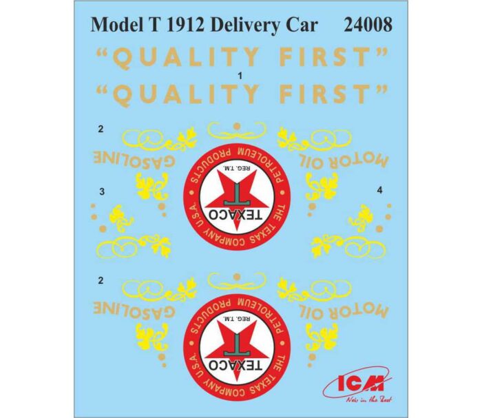 ICM The Various 'Tin Lizzie' Ford Model T Variants (Set of 3) ICMDS2402 - Image 2