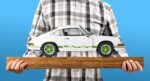 IXO Collections White Porsche 911 Carrera RS 2.7 1/8th Metal & Plastic IXC911FKW