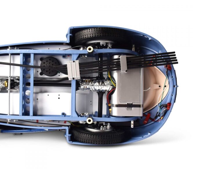 IXO Collections Bugatti SC57 Atlantic 1/8th Scale Metal & Plastic Kit IXCBGAFK - Image 8