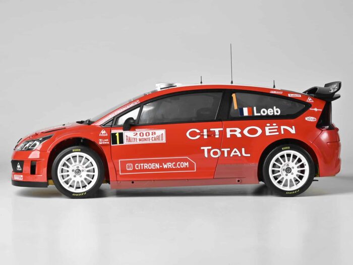 IXO Collections Citroen C4 WRC 2008 Red 1/8th Scale Metal & Plastic Kit IXCCC4FK - Image 9
