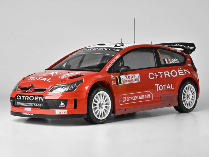 IXO Collections Citroen C4 WRC 2008 Red 1/8th Scale Metal & Plastic Kit IXCCC4FK - Image 11