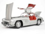 IXO Collections Mercedes 300 SL Silver 1/8th Scale Metal & Plastic Kit IXCMBCFK - Image 13