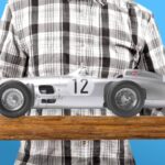 IXO Collections Merc W196 R Stirling Moss 12 1/8thth Metal & Plastic IXCMRMFK