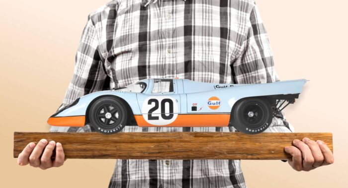 IXO Collections Porsche 917 KH 20 Gulf 1/8th Scale Metal & Plastic IXCPORFK - Image 2