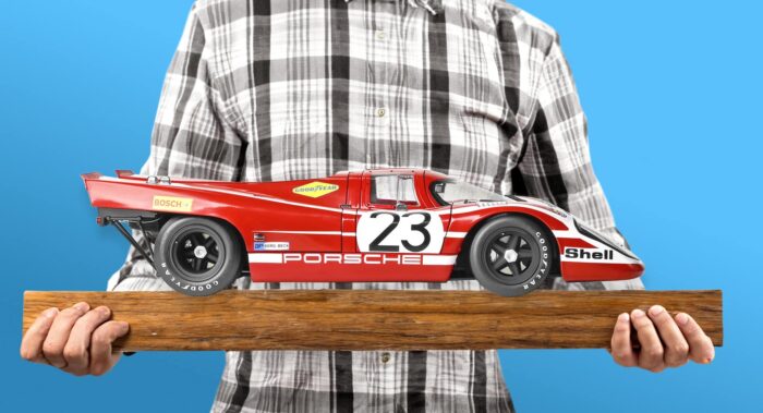 IXO Collections Porsche 917 KH 23 Salzburg 1/8th Metal & Plastic IXCPORREDFK - Image 12