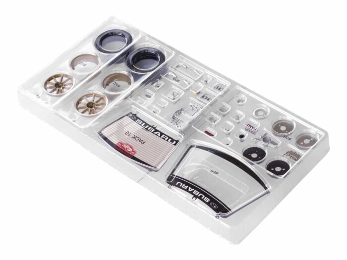 IXO Collections Subaru Impreza 1/8th Scale Metal & Plastic Kit IXCSUBFK - Image 5