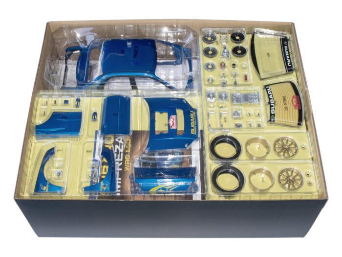 IXO Collections Subaru Impreza 1/8th Scale Metal & Plastic Kit IXCSUBFK - Image 7