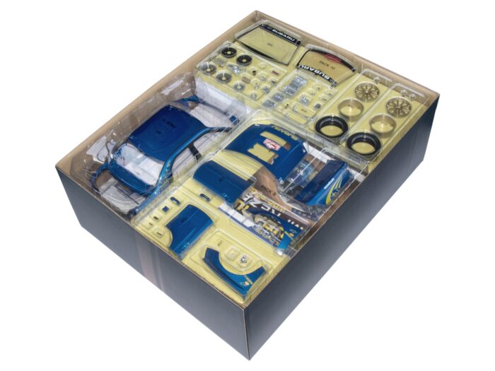 IXO Collections Subaru Impreza 1/8th Scale Metal & Plastic Kit IXCSUBFK - Image 9