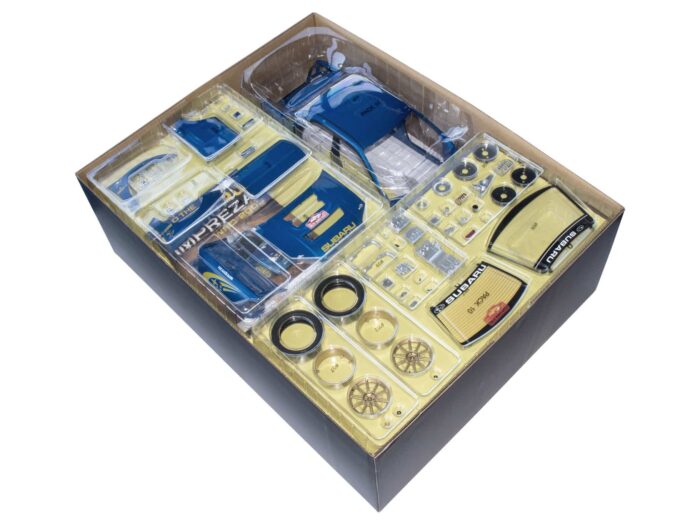 IXO Collections Subaru Impreza 1/8th Scale Metal & Plastic Kit IXCSUBFK - Image 8