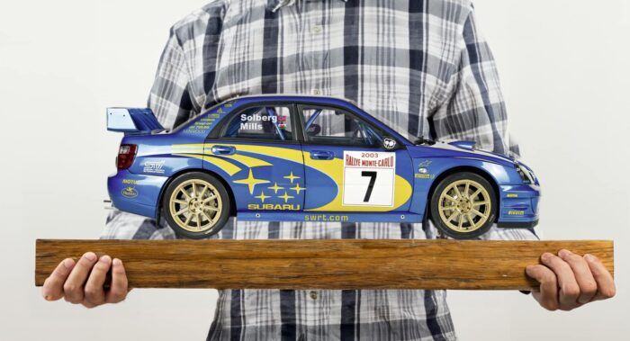 IXO Collections Subaru Impreza 1/8th Scale Metal & Plastic Kit IXCSUBFK - Image 11