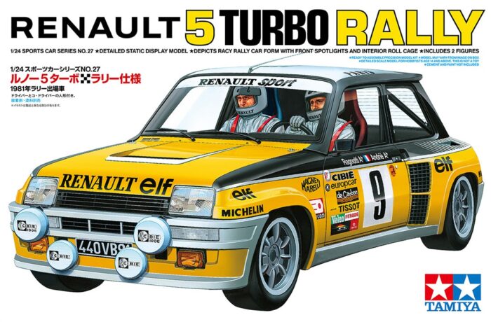 Tamiya 1/24th Renault 5 Turbo Rally  24027 - Image 9