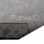 Reve D Forged Carbon Pit Board White logo "LIMITED" RJ-14W