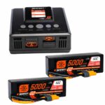 Spektrum Smart Powerstage 8S Surface Bundle: 2x G2 5000mAh 4S LiPo SPMXPSS800I