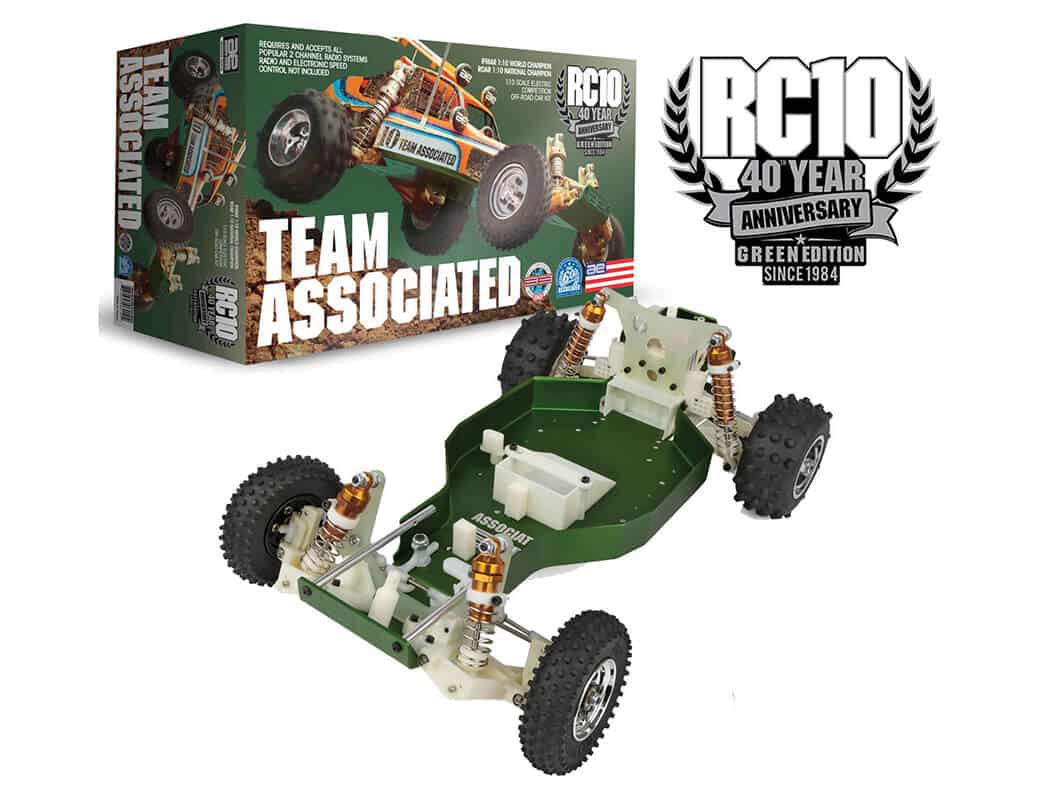 AS6010-gallery6 Team Associated RC10 Green 60th Anniversary Kit AS6010 - Image 1