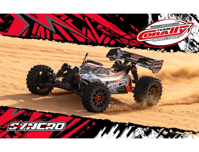 Corally Syncro-2 1/8th Brushless 3-4S Basher Buggy RTR Orange C-00289-O - Image 42