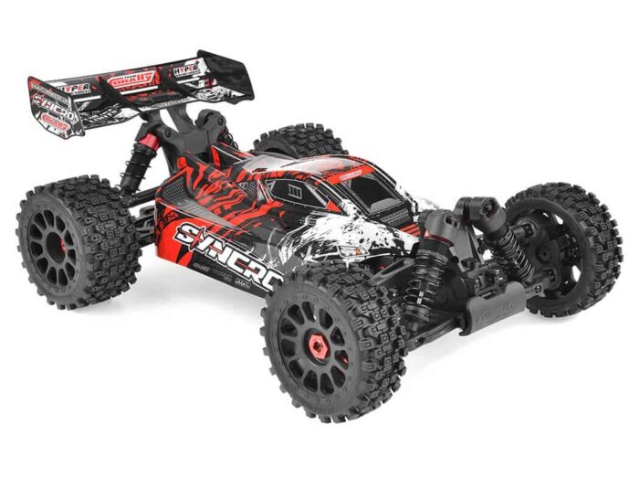 Corally Syncro-2 1/8th Brushless 3-4S Basher Buggy RTR Red C-00289-R - Image 2