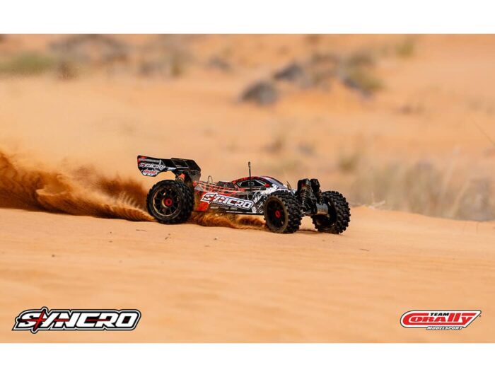 Corally Syncro-2 1/8th Brushless 3-4S Basher Buggy RTR Red C-00289-R - Image 28