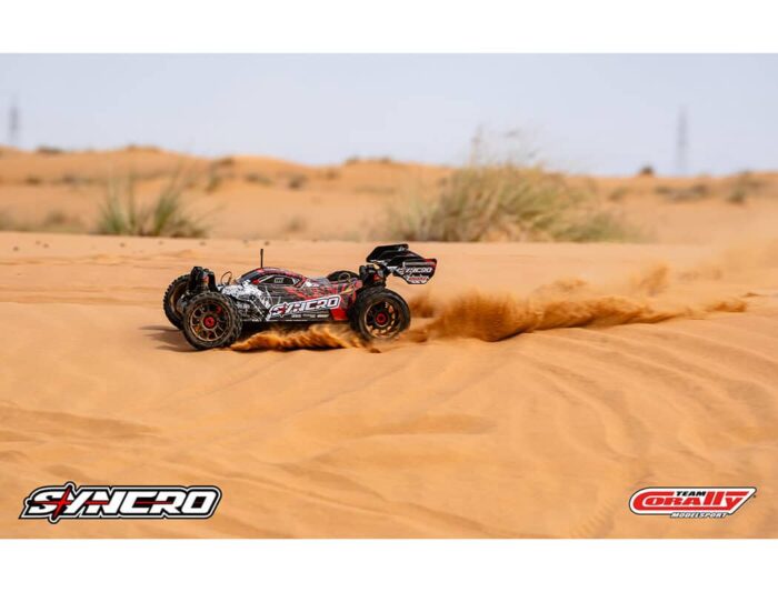 Corally Syncro-2 1/8th Brushless 3-4S Basher Buggy RTR Red C-00289-R - Image 30