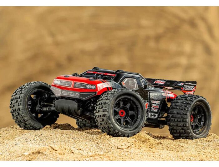 Corally Punisher 4 Brushless 4S Basher Truck RTR Red C-00292-R - Image 38
