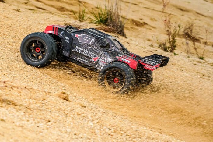 Corally Punisher 4 Brushless 4S Basher Truck RTR Red C-00292-R - Image 44