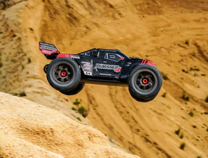 Corally Punisher 4 Brushless 4S Basher Truck RTR Red C-00292-R - Image 46