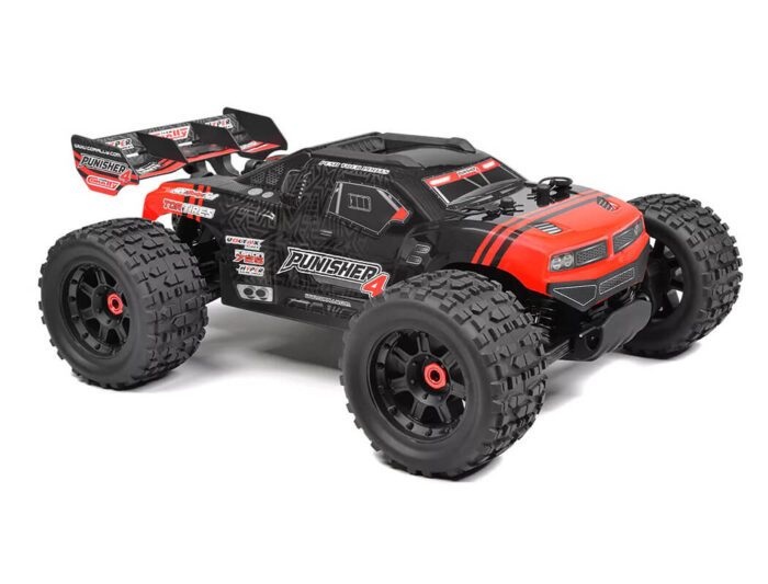 Corally Punisher 4 Brushless 4S Basher Truck RTR Red C-00292-R - Image 2
