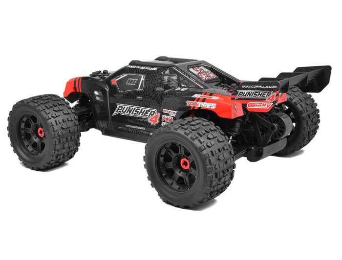 Corally Punisher 4 Brushless 4S Basher Truck RTR Red C-00292-R - Image 8