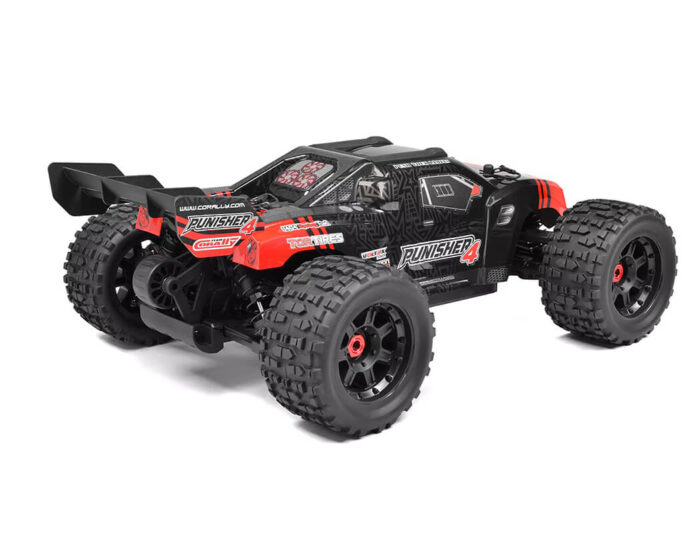 Corally Punisher 4 Brushless 4S Basher Truck RTR Red C-00292-R - Image 7