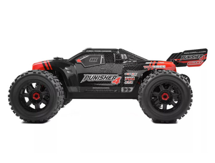 Corally Punisher 4 Brushless 4S Basher Truck RTR Red C-00292-R - Image 6