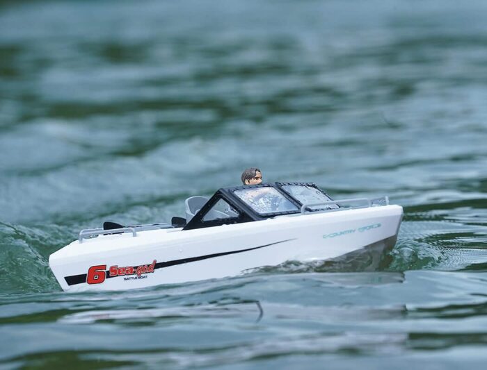 Heng Long Sea-God 6 Karting Brushless RTR Boat 245mm Grey HL3701-GY - Image 3