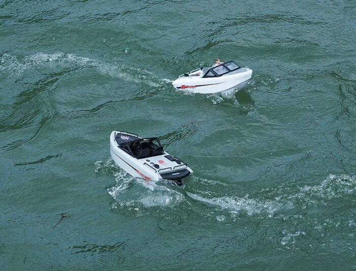 Heng Long Sea-God 6 Karting Brushless RTR Boat 245mm Grey HL3701-GY - Image 2