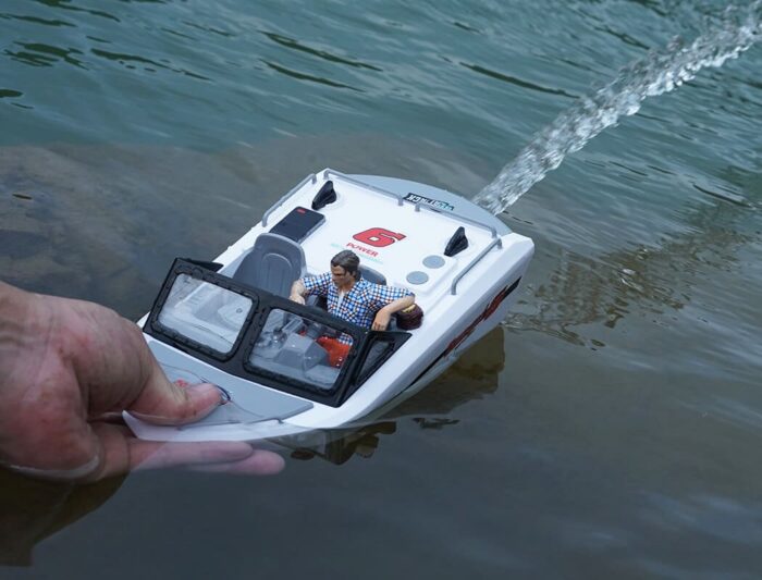 Heng Long Sea-God 6 Karting Brushless RTR Boat 245mm Grey HL3701-GY - Image 6