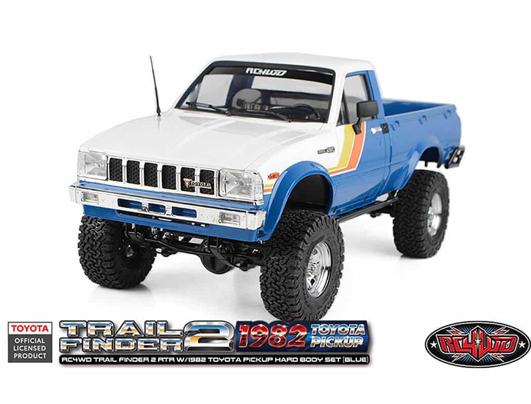 Z-RTR0069-gallery1 RC4WD Trail Finder2 RTR 1982 Toyota Pickup Hard Body Blue Z-RTR0069 - Image 1