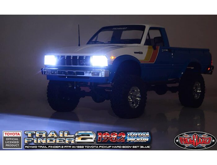 RC4WD Trail Finder2 RTR 1982 Toyota Pickup Hard Body Blue Z-RTR0069 - Image 4